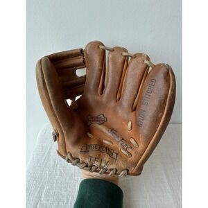 Vintage Tru-Play Baseball Glove Top Grain Cowhide Snap-Flex RHT 9.5""